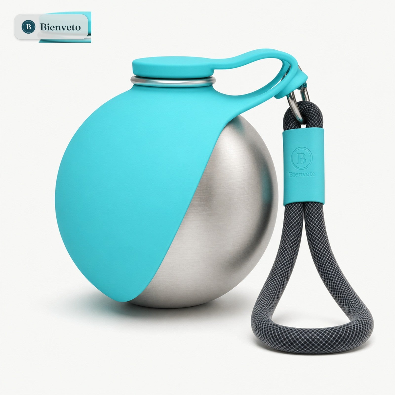 Bienveto HYDRATA Bleu — gourde nomade inox 304, packshot